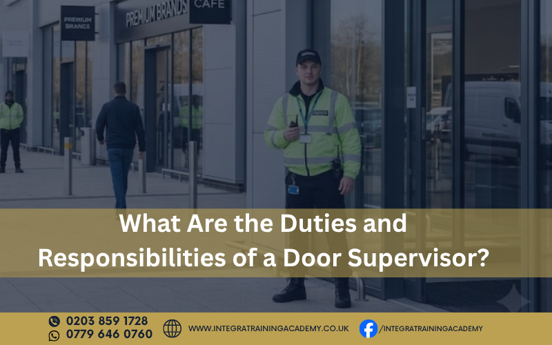 What Are the Duties and Responsibilities of a Door Supervisor?