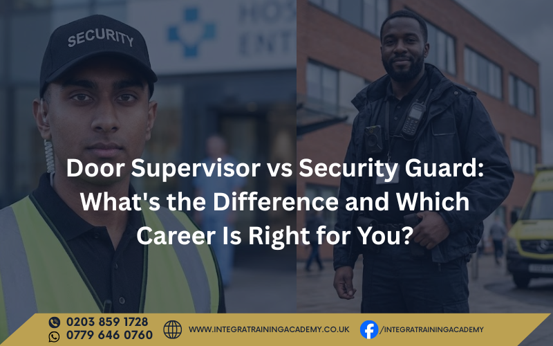 Door Supervisor vs Security Guard: What's the Difference and Which Career Is Right for You?