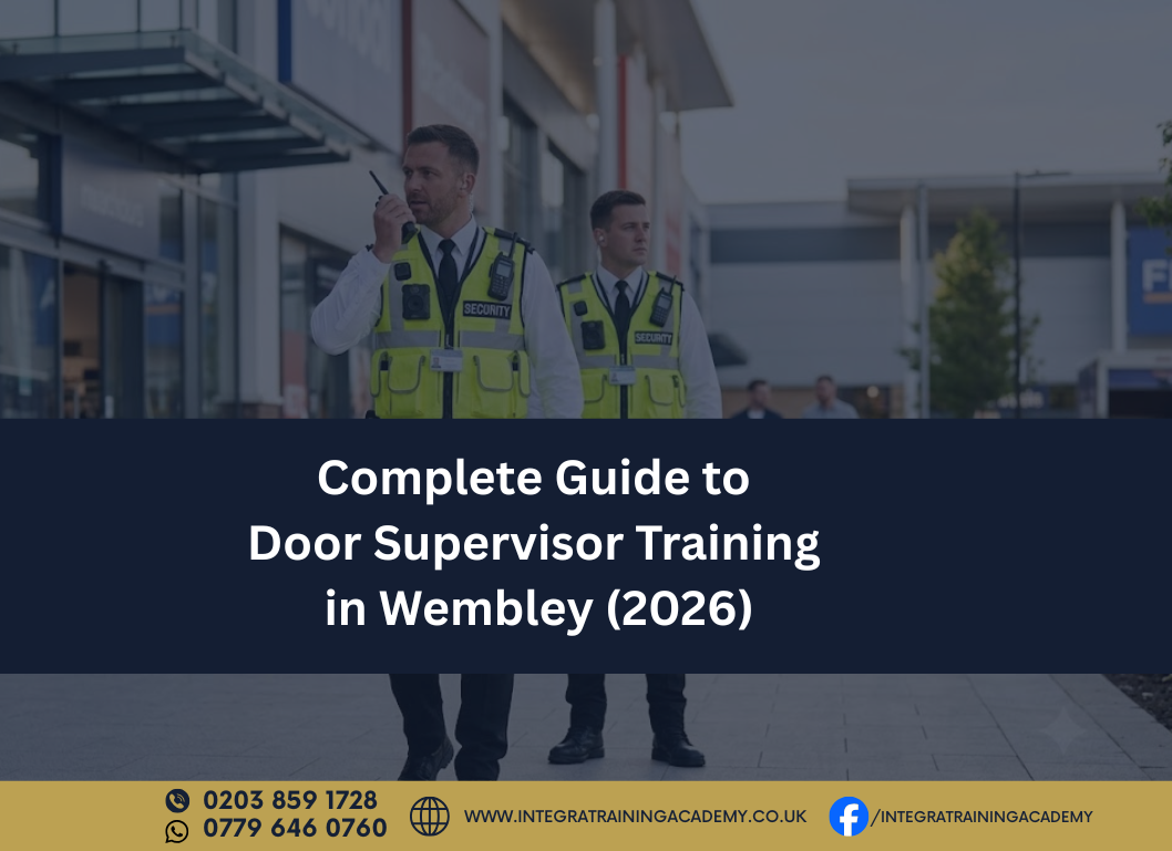Complete Guide to Door Supervisor Training in Wembley (2026)